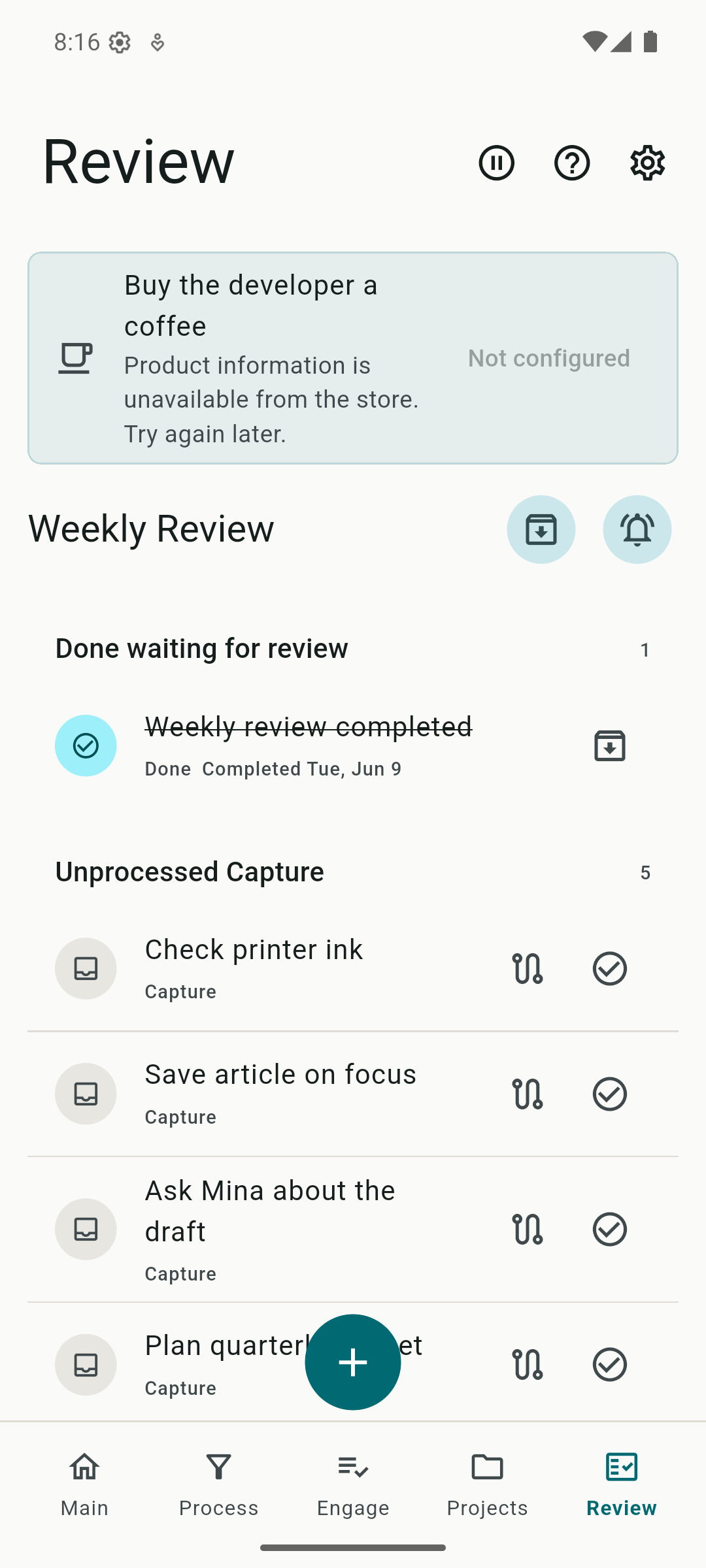 Brainize review screenshot