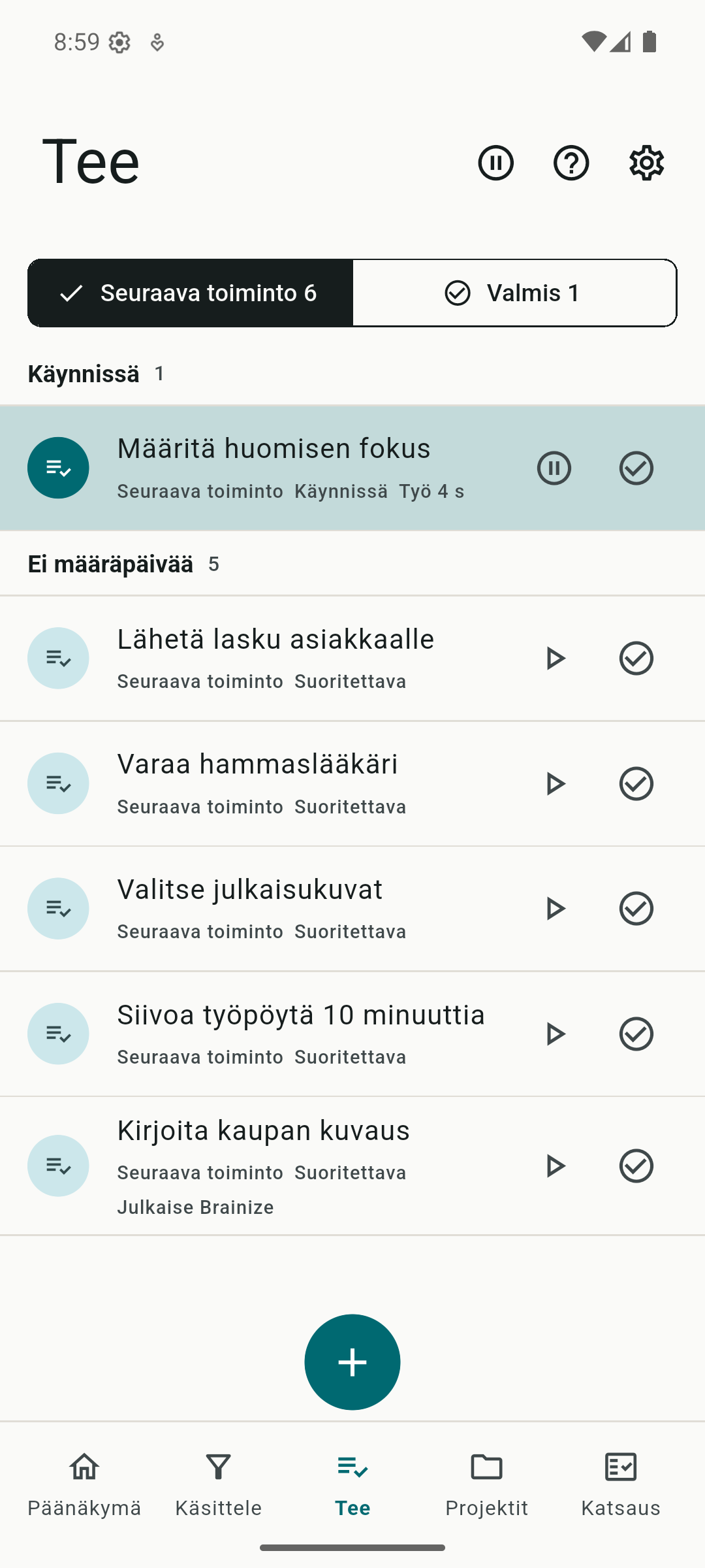Brainize engage screenshot