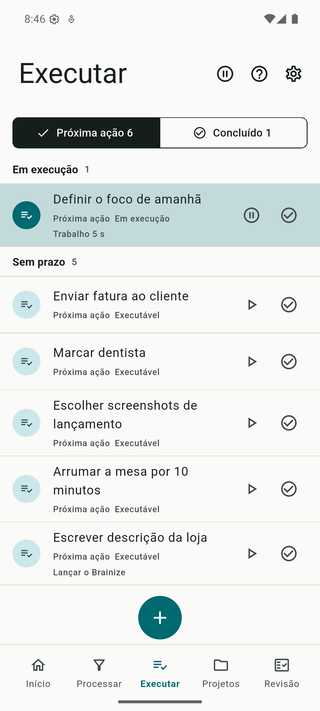 Brainize engage screenshot
