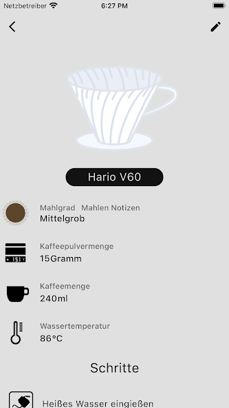 Kaffeeprofil Recipes + brew methods